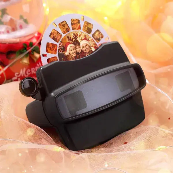 Custom 3D Viewfinder & Personalised Photo Reel | Retro Photo Gift with Your Pictures MadeMine