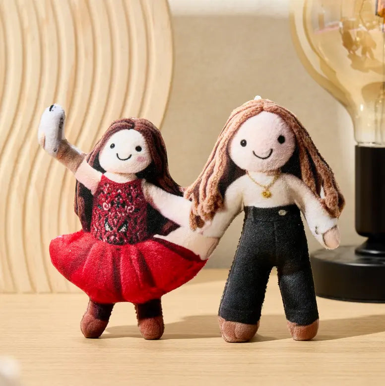 Custom Mini Me Plush Keychain, Personalised Plush Doll Keychain, Custom Photo Keychain Gift, Soft Keychain Charm, Pet Keychain, Mini Me Keepsake, Unique Gift For Couples, Kids Photo Plush Keychain, Quirky Gifts, Custom Bag Charm, Mini Me Plush Keyring, Kids Photo Plush Keyring