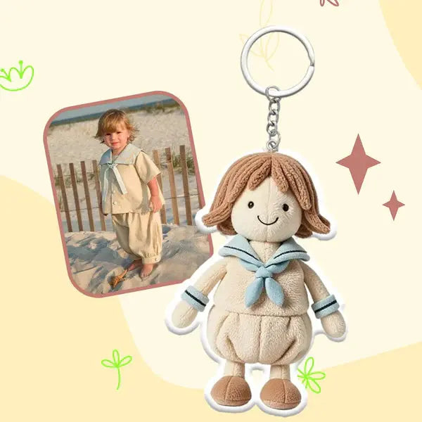 Personalised Pet Keyring, Custom Photo Keyring, Personalised Plush Figure Keyring, Personalised Keyring, Custom Photo Gift, Pet Photo Keyring, Girlfriend Photo Keyring, Boyfriend Photo Keyring, Mum Photo Keyring, Dad Photo Keyring