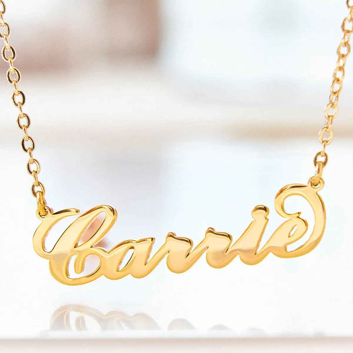 Custom Name Necklace - Personalised Jewellery for Special Occasions