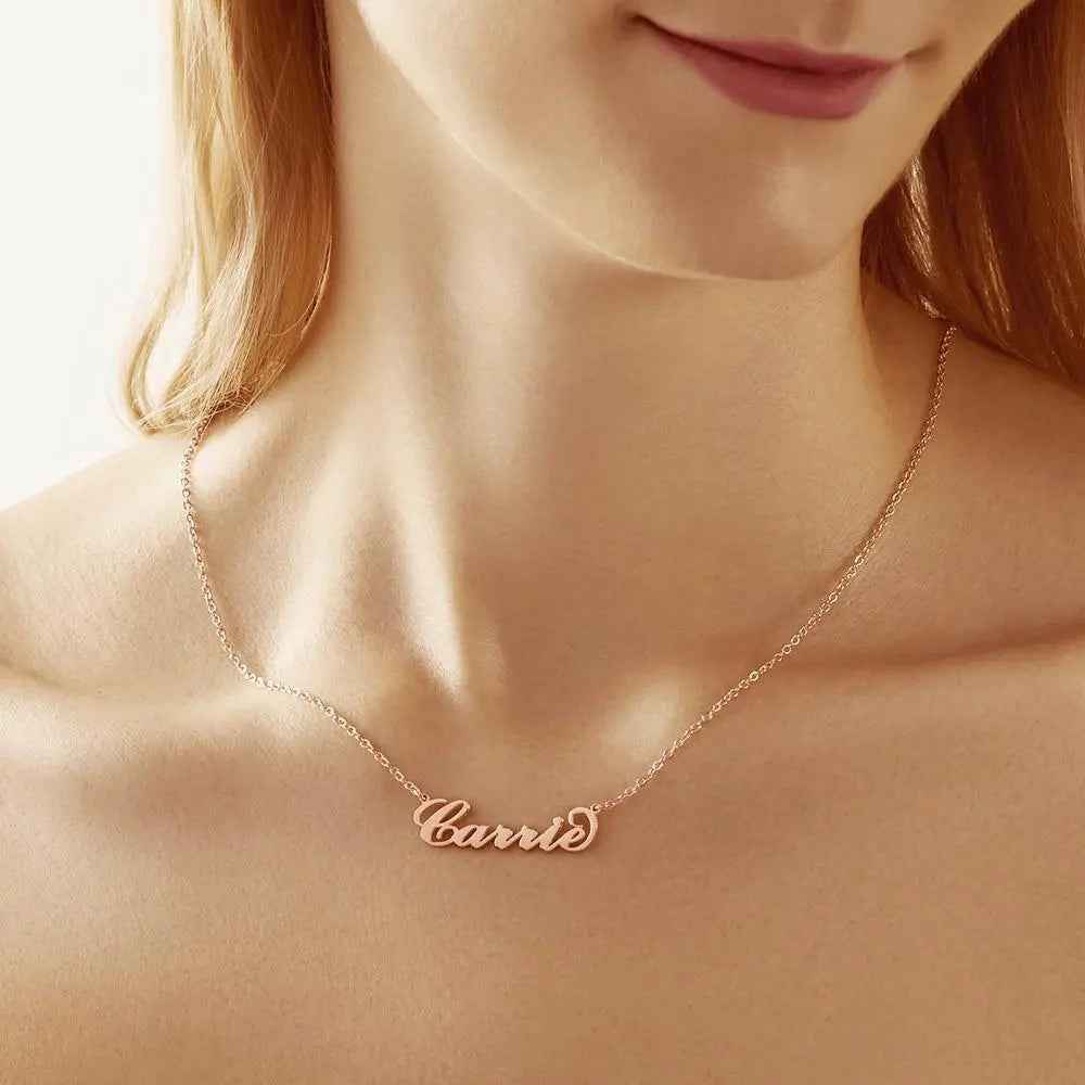 Custom Name Necklace - Personalised Jewellery for Special Occasions