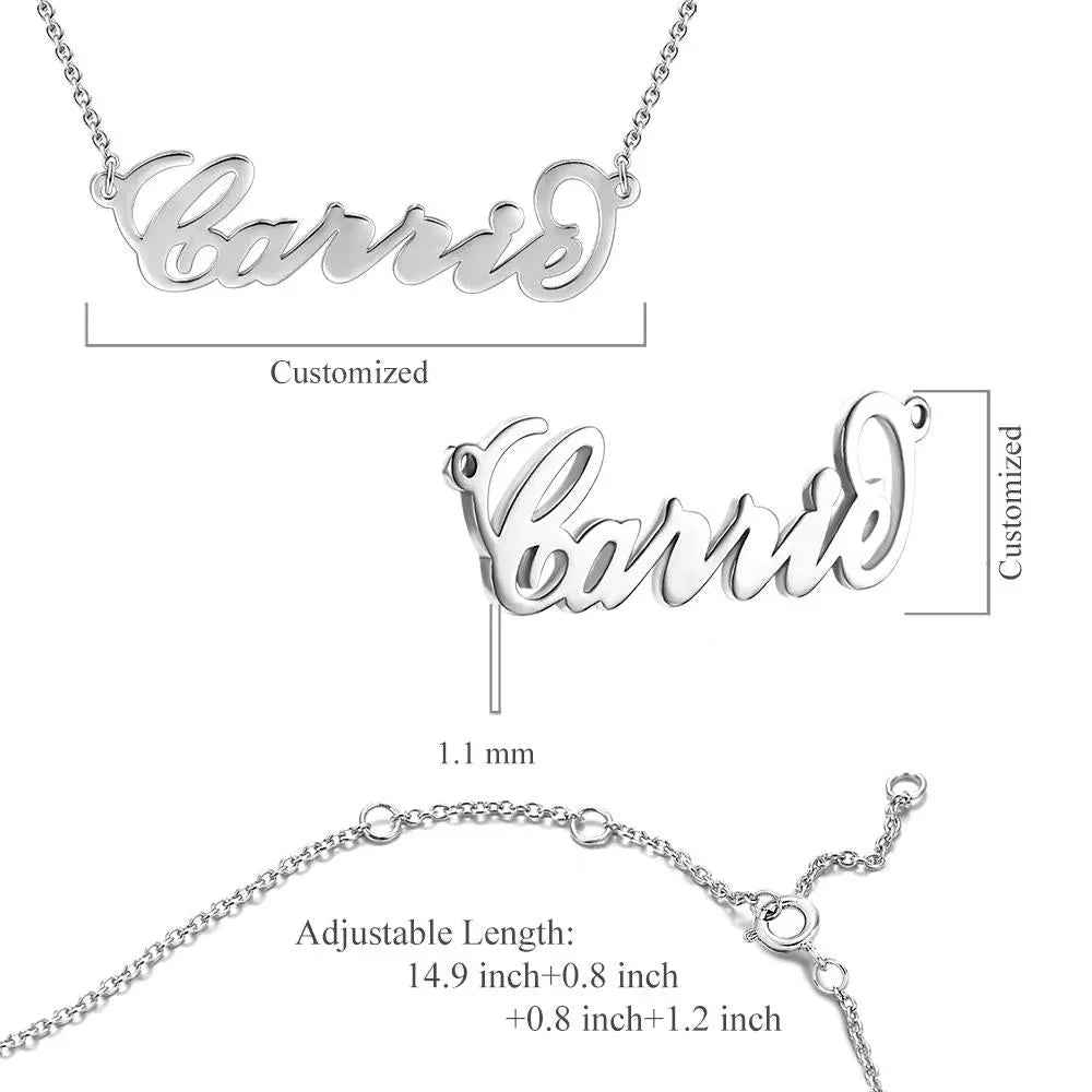 Custom Name Necklace - Personalised Jewellery for Special Occasions