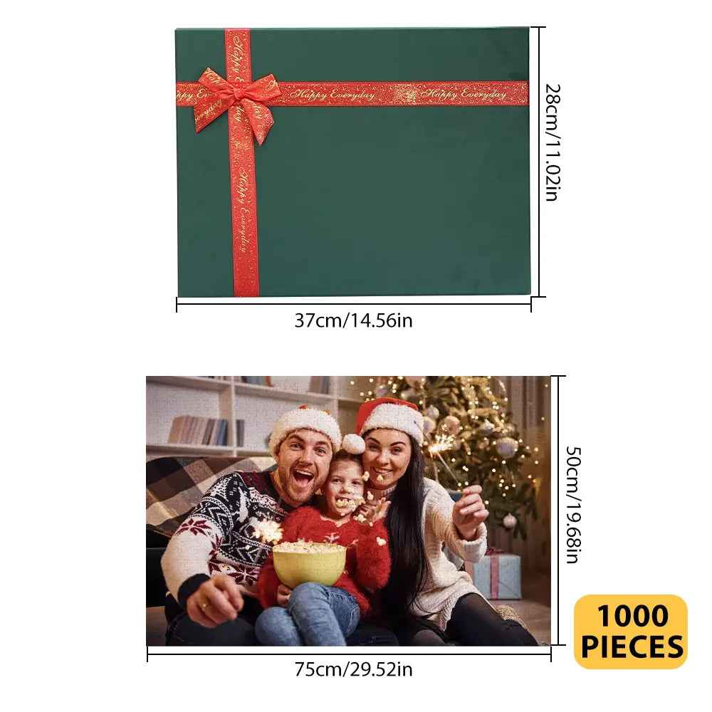Custom Photo Advent Calendar Christmas Jigsaw Puzzle Christmas Countdown Puzzle Toy