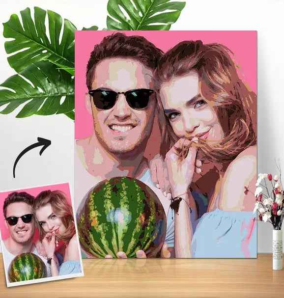 Custom Photo Paint By Number Digital Art Painting