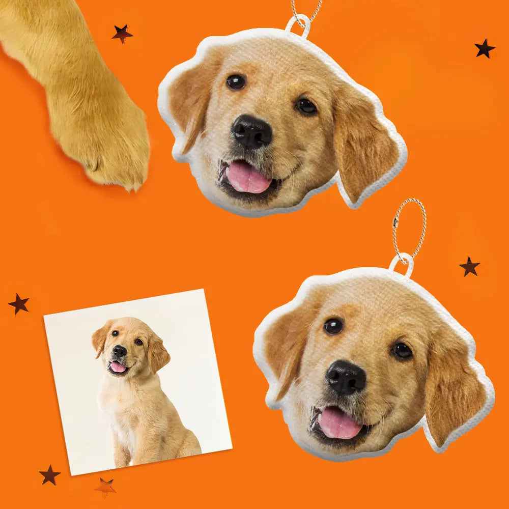 Custom Picture Pillow - Personalised Cat/Dog/Face Shaped Home Decor - Unique Gifts