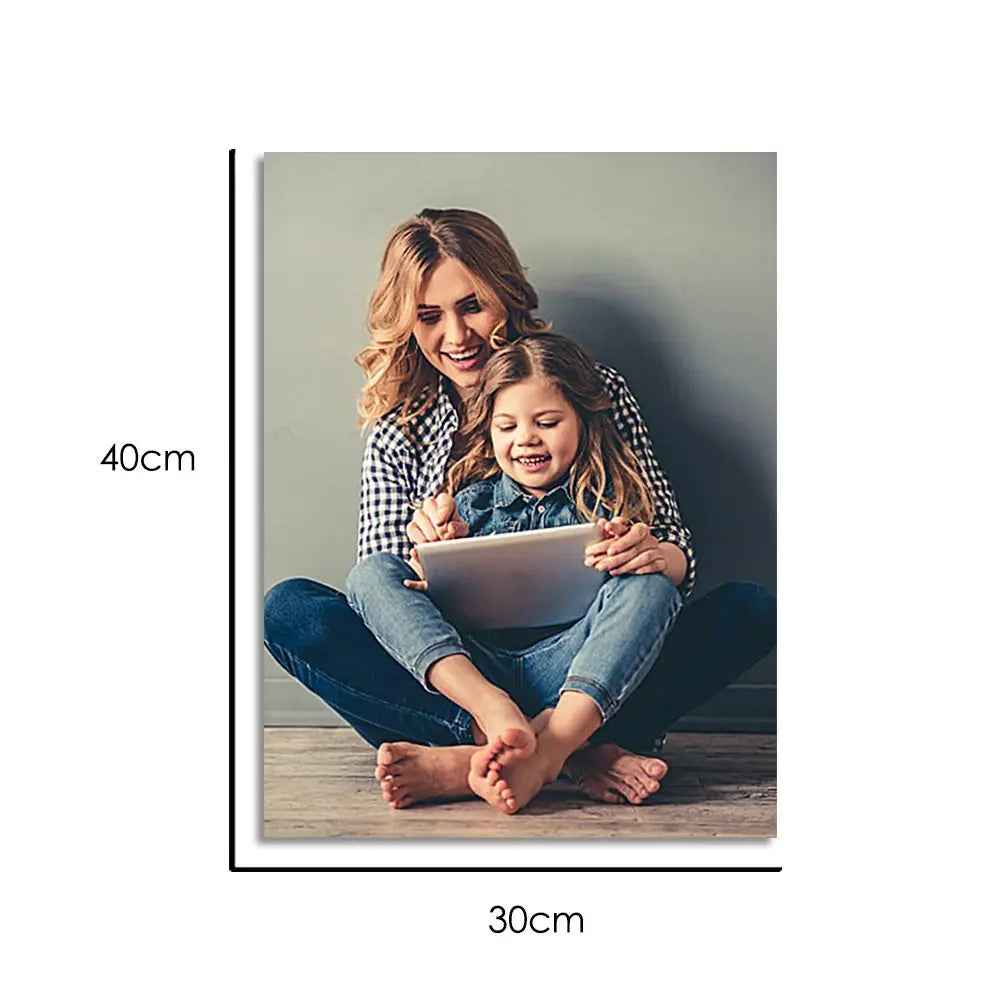 Custom Wall Decor Canvas Prints Photo Oil Painting 30*40cm Frameless Personalised Canvas Print