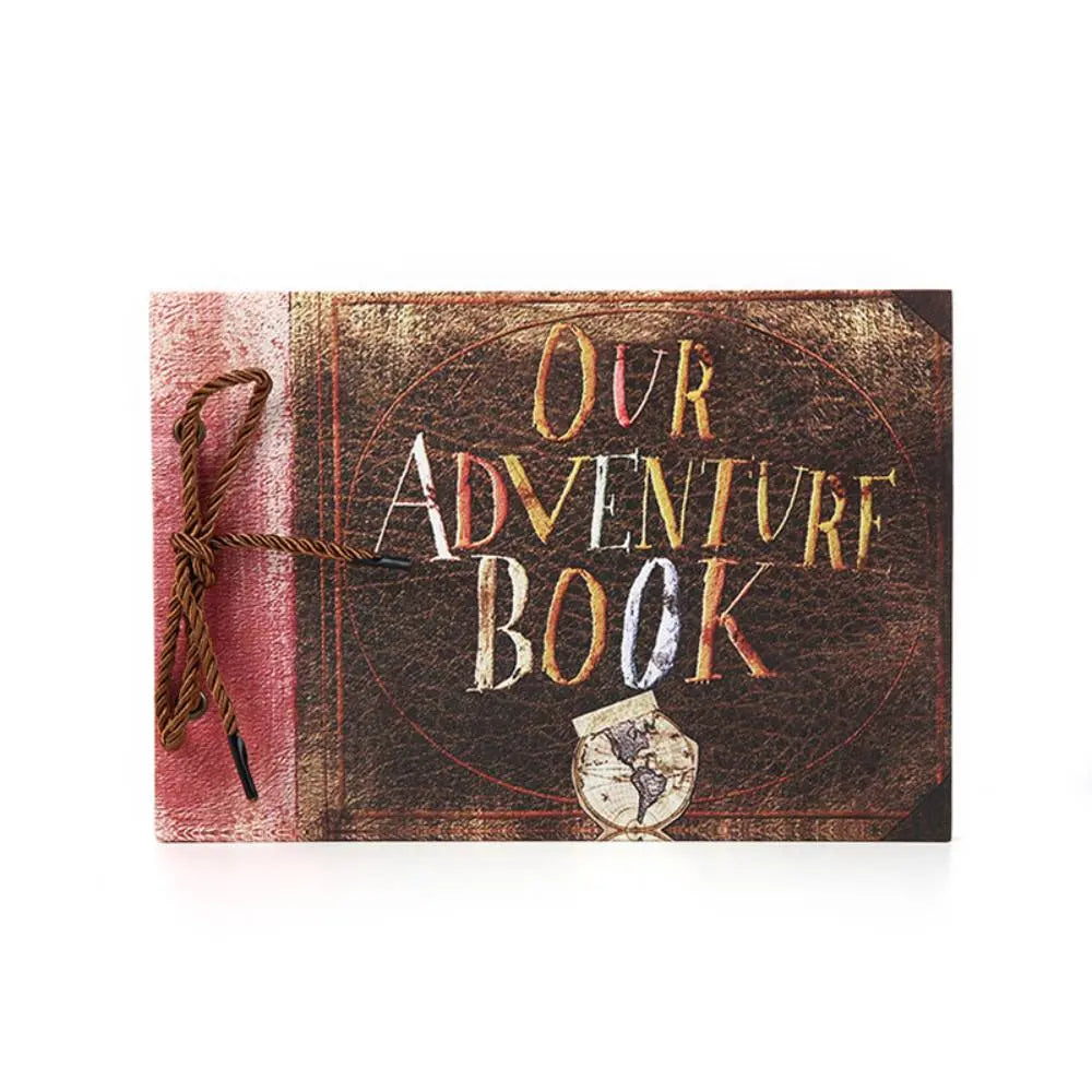 Handmade Adventure Scrapbook, Custom Travel Memory Book, Personalised Memory Scrapbook, Retro Adventure Book, Valentine's Day Gift Scrapbook, Custom Family Scrapbook, High-Quality Paper Scrapbook, Personalised Gift Scrapbook, Customisable Memory Book, Stylish Retro Scrapbook, Unique Adventure Scrapbook, Handmade adventure scrapbook for special occasions