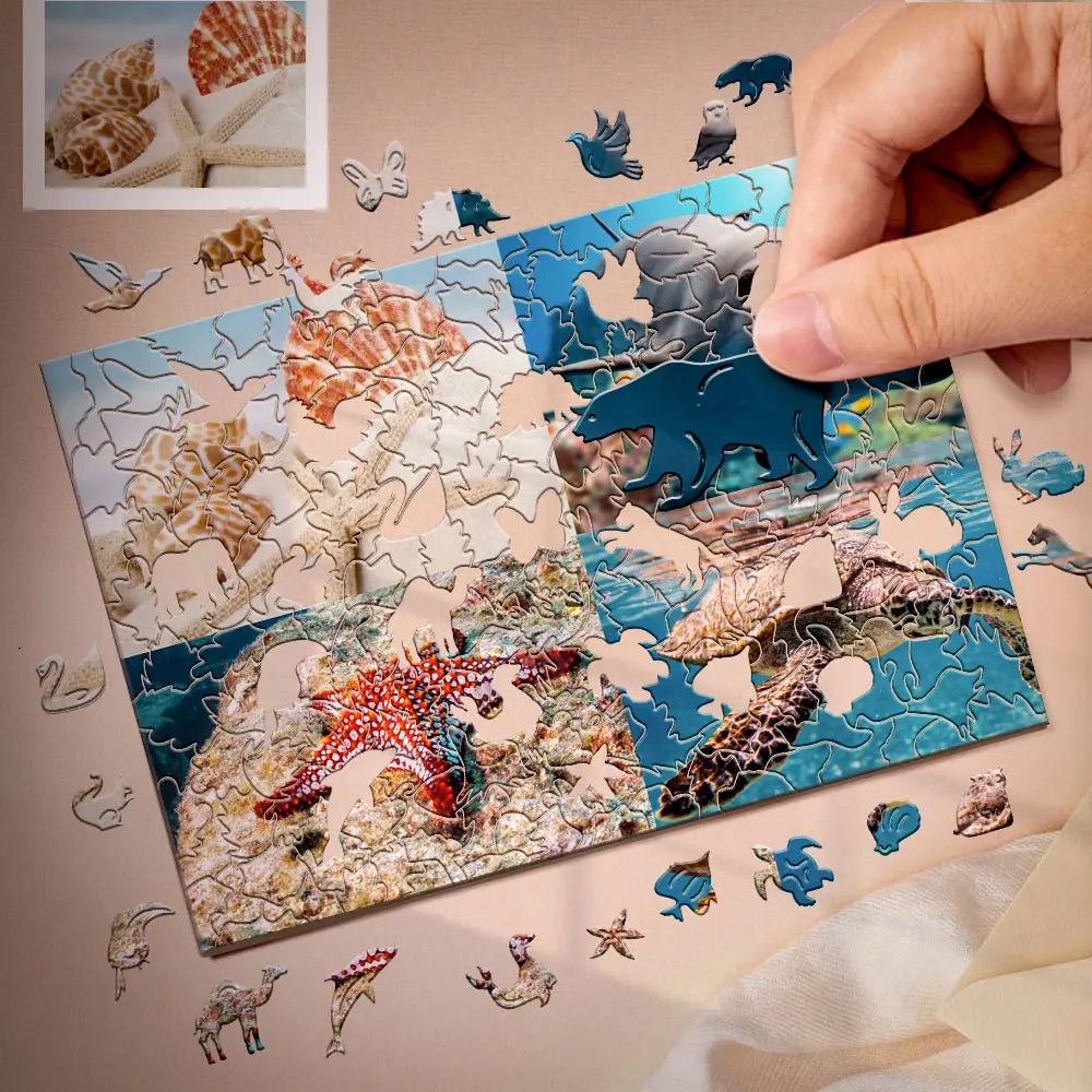 Personalised Animal Wood Puzzle, Custom Wooden Jigsaw Puzzle, Unique Photo Puzzle, Customisable Wood Puzzle, High-Quality Puzzle, Custom Cardboard Jigsaw Puzzle, Personalised Jigsaw Puzzle, Unique Jigsaw Puzzle Gift, Customisable Jigsaw Puzzle, High-Quality Jigsaw Puzzle, Personalised Puzzle Gift, Custom Puzzle for Home Decor, Customisable Jigsaw Puzzle for Kids and Adults