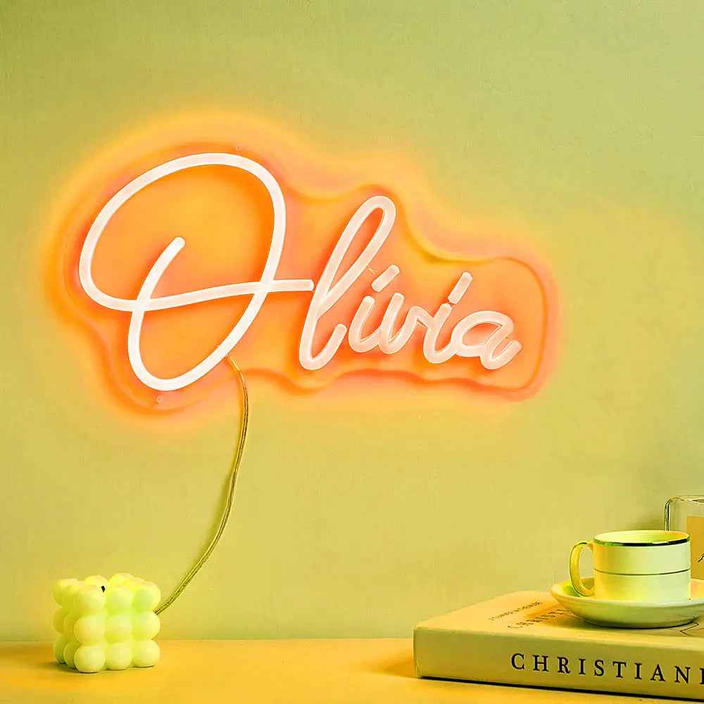 Personalised Neon Sign Lamp - Custom Name Neon Decor