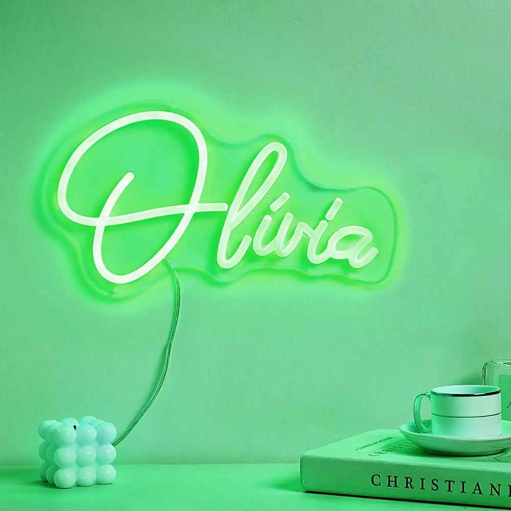Personalised Neon Sign Lamp - Custom Name Neon Decor