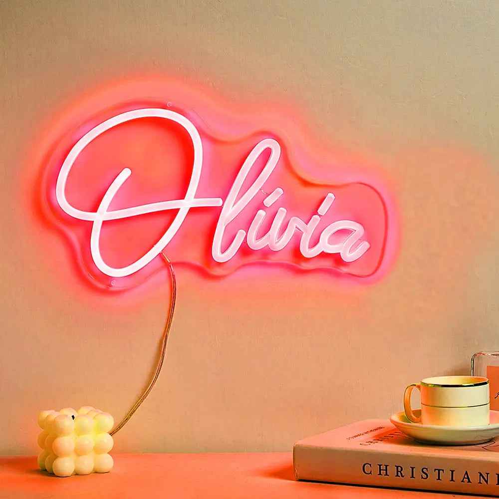Personalised Neon Sign Lamp - Custom Name Neon Decor