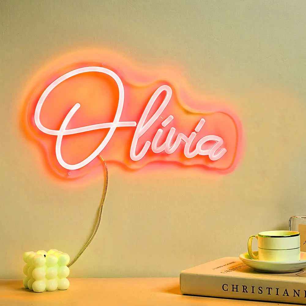 Personalised Neon Sign Lamp - Custom Name Neon Decor