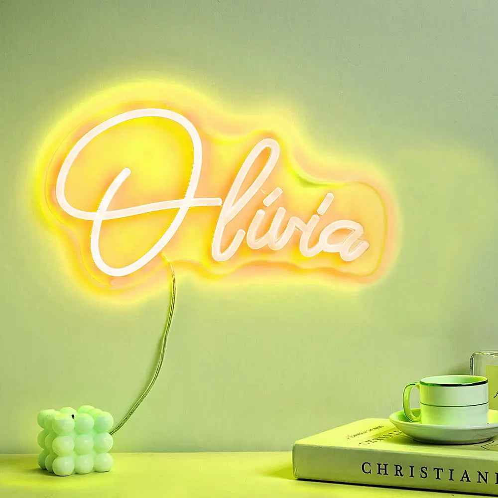 Personalised Neon Sign Lamp - Custom Name Neon Decor