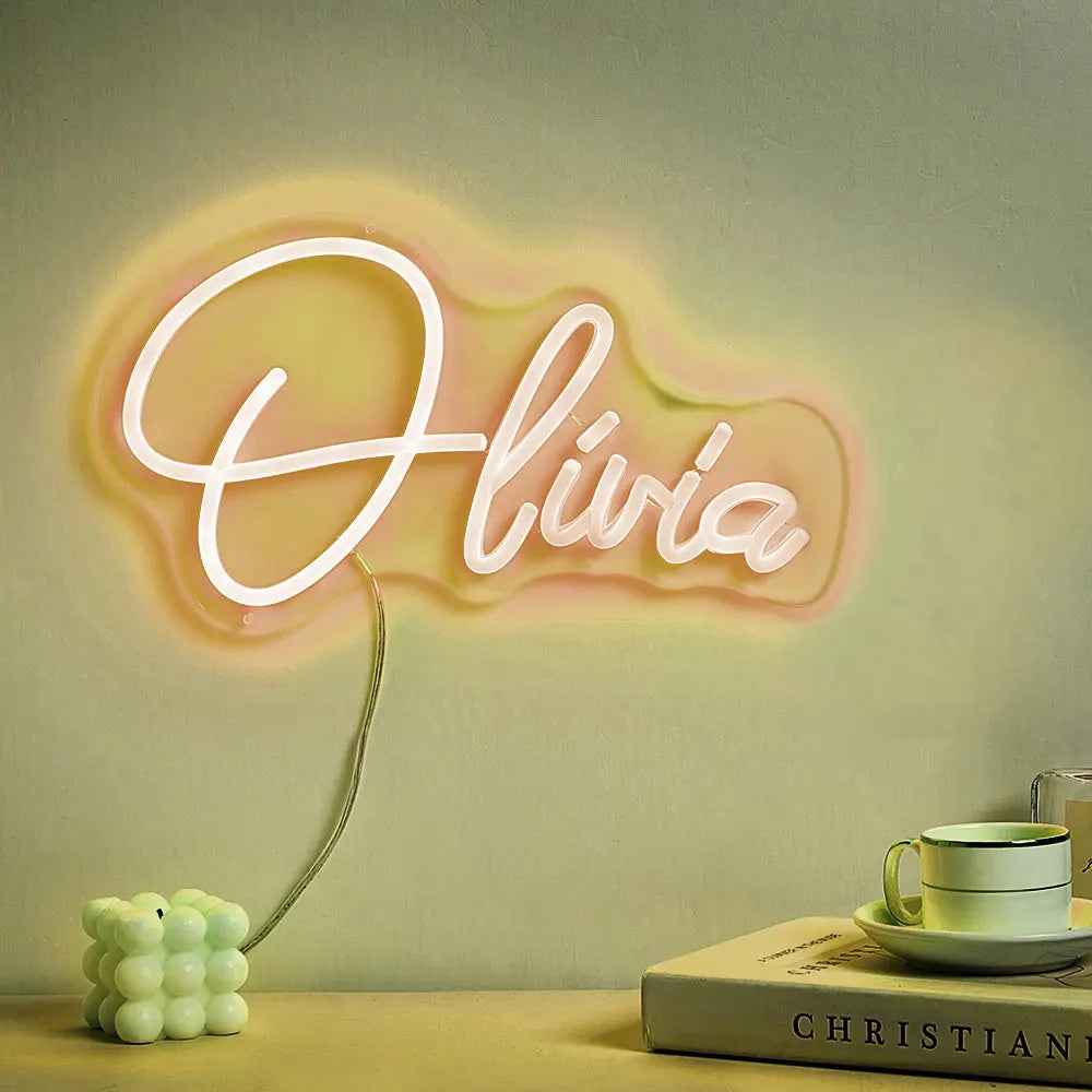 Personalised Neon Sign Lamp - Custom Name Neon Decor