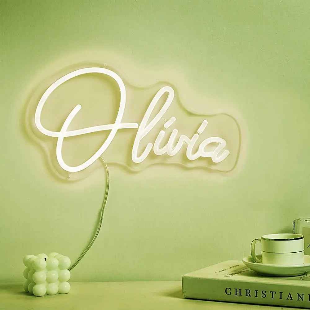 Personalised Neon Sign Lamp - Custom Name Neon Decor