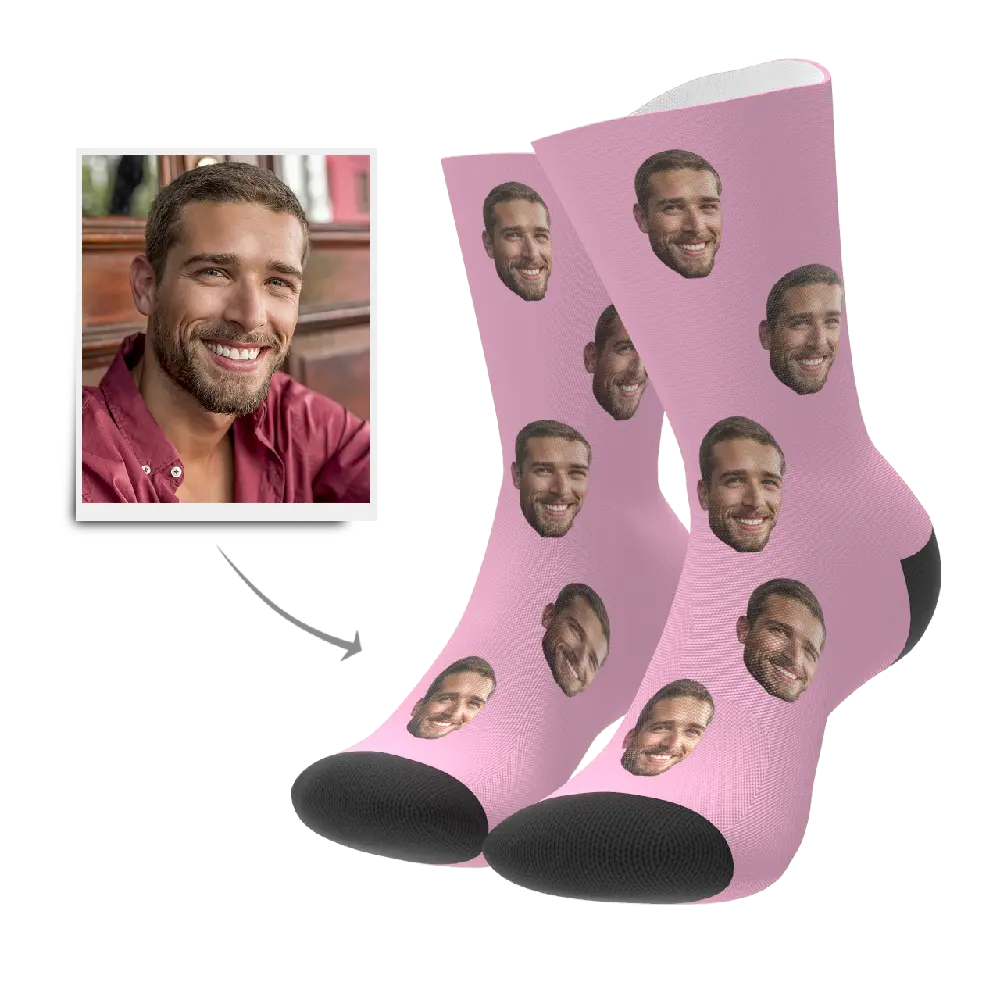 Customised Face Socks, Personalised gifts for fashion lovers, Unique custom gift ideas, Trending personalised face socks, Popular custom fashion items, Best Personalised Socks, Personalised custom face socks with photo, Custom photo socks for special occasions, Unique personalised gift socks for men and women, High-quality custom casual socks with face print, Custom printed socks with vibrant colours