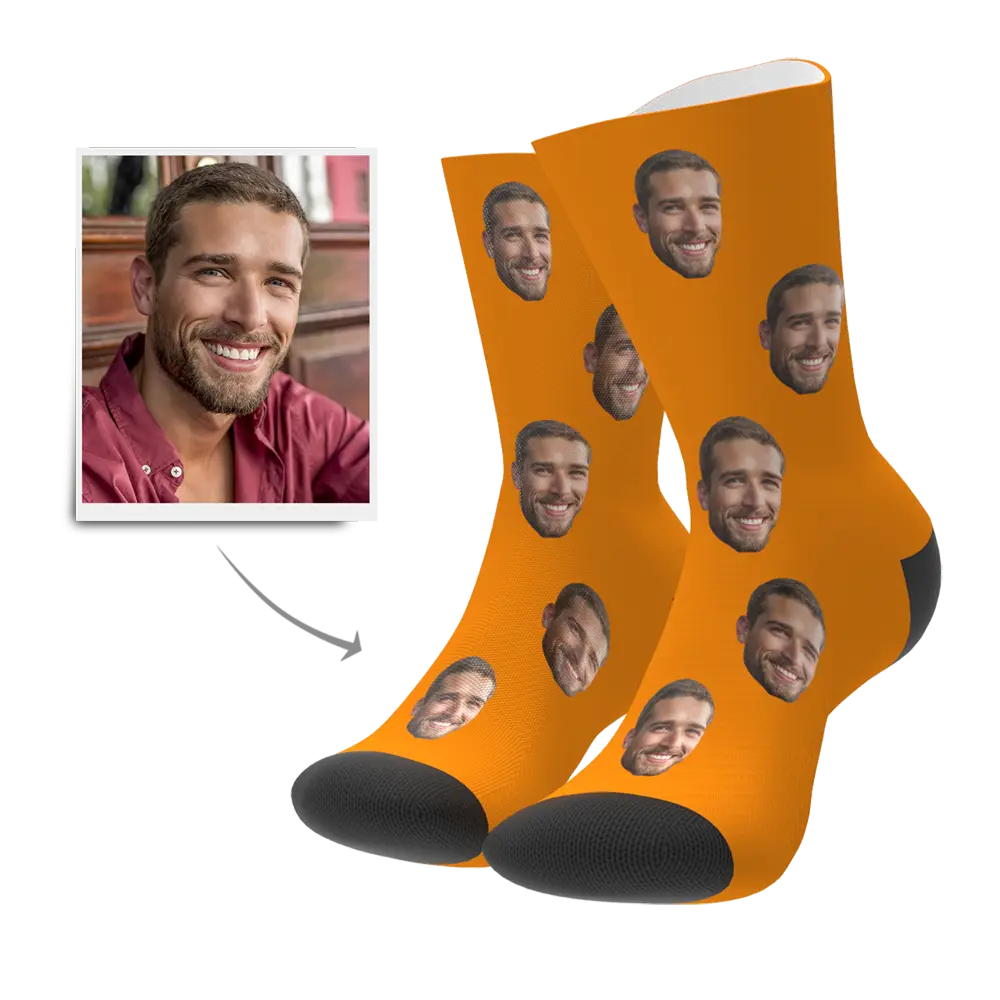 Customised Face Socks, Personalised gifts for fashion lovers, Unique custom gift ideas, Trending personalised face socks, Popular custom fashion items, Best Personalised Socks, Personalised custom face socks with photo, Custom photo socks for special occasions, Unique personalised gift socks for men and women, High-quality custom casual socks with face print, Custom printed socks with vibrant colours