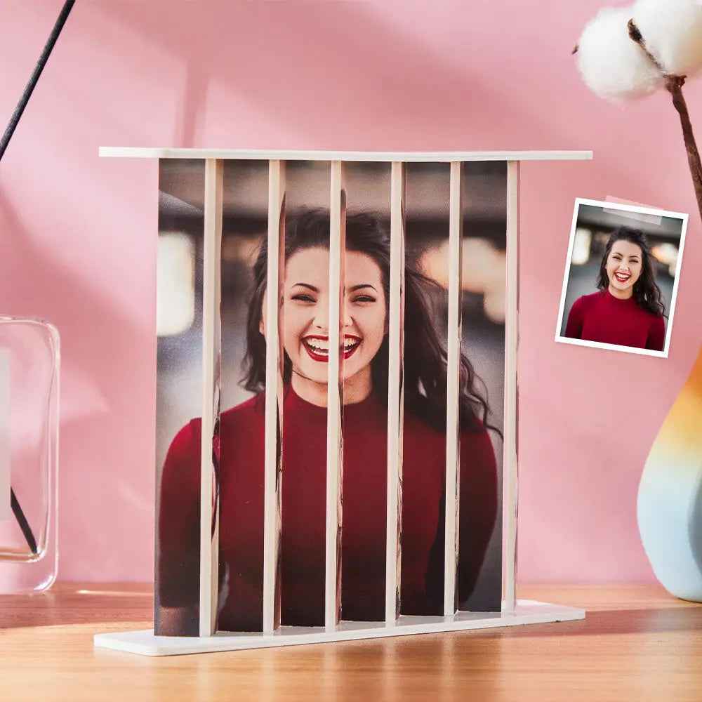 Unique Personalised Illusion Photo Frame - Custom Decor Gift