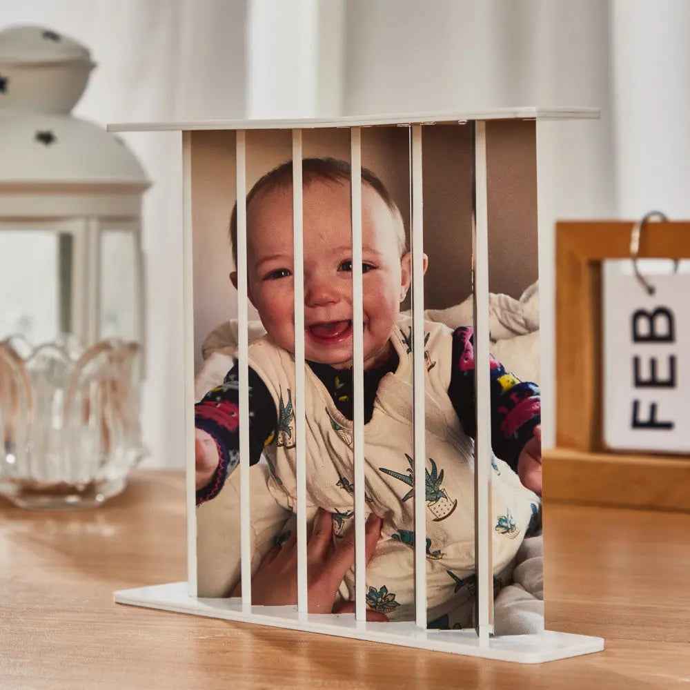 Unique Personalised Illusion Photo Frame - Custom Decor Gift