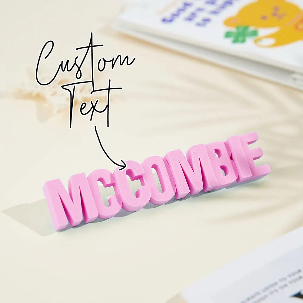Personalised 3D Print Text Magnet, Custom Refrigerator Magnet, Unique Fridge Magnet Gift, Personalised Kitchen Decor, Custom PLA Magnet, High-Quality Text Magnet, Personalised Gift for Home, Customisable Fridge Magnet, Stylish Personalised Fridge Magnet, Unique Custom Magnet Design, Personalised gifts for home decor, Custom 3D printed magnets, Unique gift ideas with custom magnets