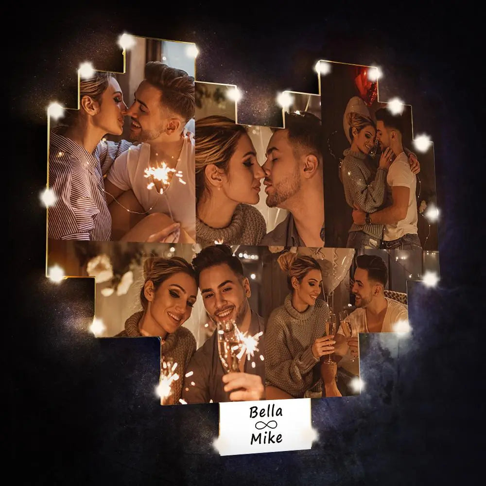 Custom heart photo lamps, Unique gift ideas with custom photos, Trending personalised LED panels, Popular custom memory lamps, Personalised heart-shaped photo lamp with custom names, Custom LED heart panel for special occasions, Unique personalised gift lamp for anniversaries, High-quality custom photo lamp for special occasions, Customisable heart photo lamp for loved ones
