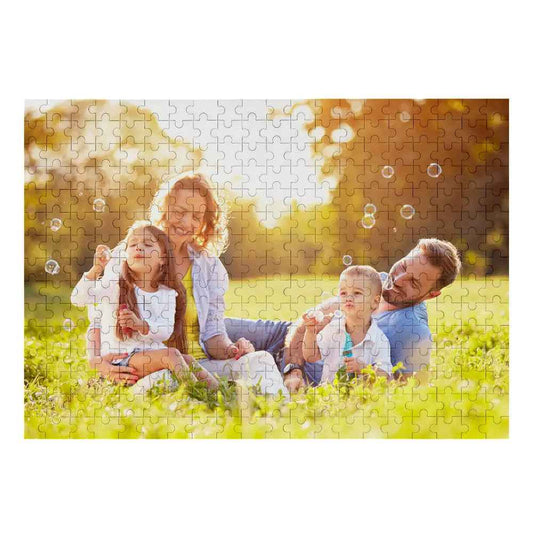 Custom Photo Cardboard Jigsaw Puzzle - 5 Size Options, Personalised Jigsaw Puzzle