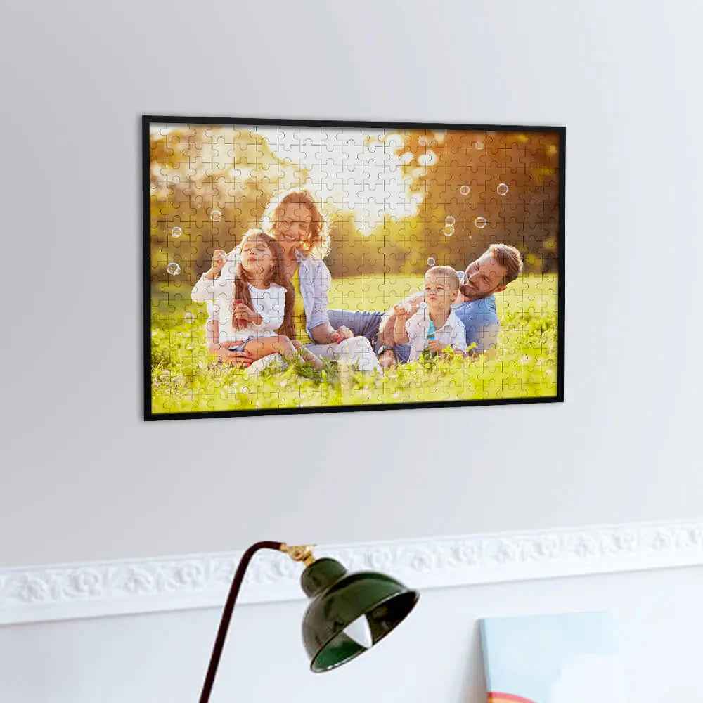 Custom Photo Cardboard Jigsaw Puzzle - 5 Size Options, Personalised Jigsaw Puzzle