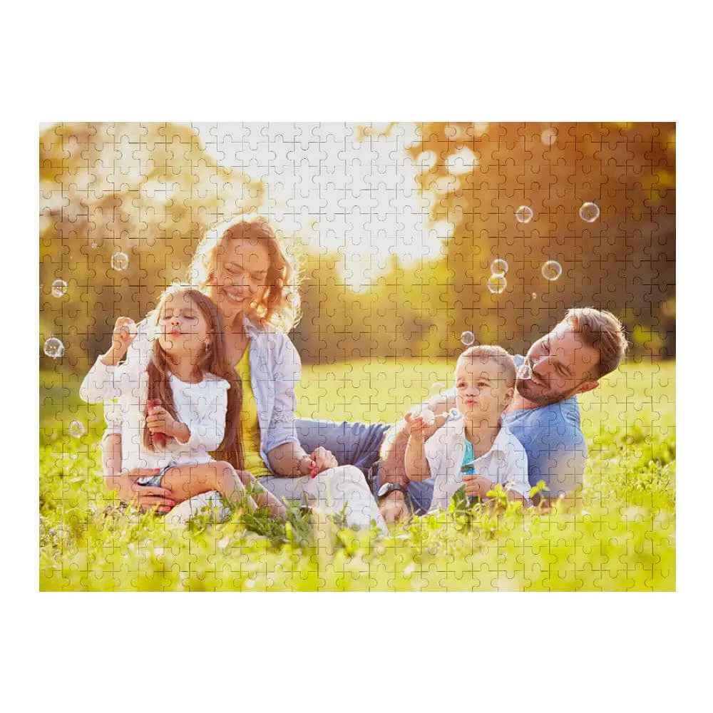 Custom Photo Cardboard Jigsaw Puzzle - 5 Size Options, Personalised Jigsaw Puzzle