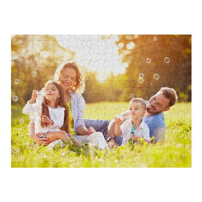 Custom Photo Cardboard Jigsaw Puzzle - 5 Size Options, Personalised Jigsaw Puzzle