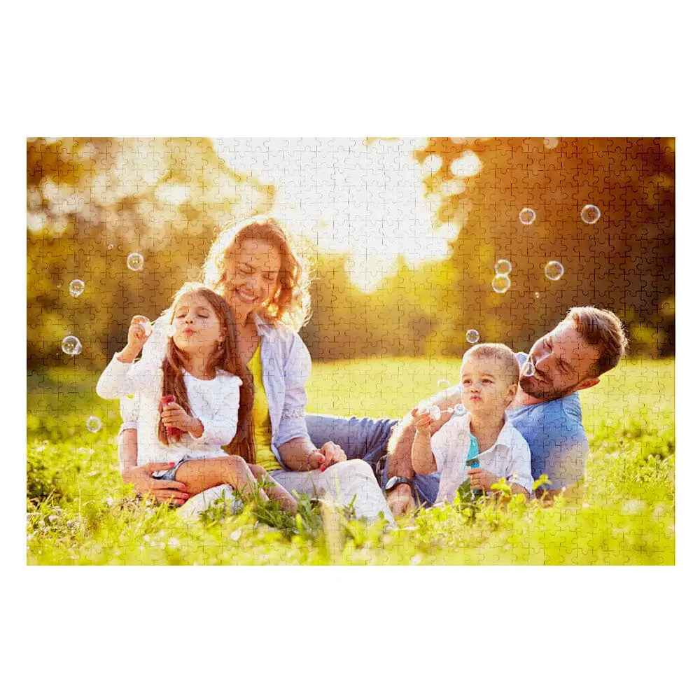 Custom Photo Cardboard Jigsaw Puzzle - 5 Size Options, Personalised Jigsaw Puzzle