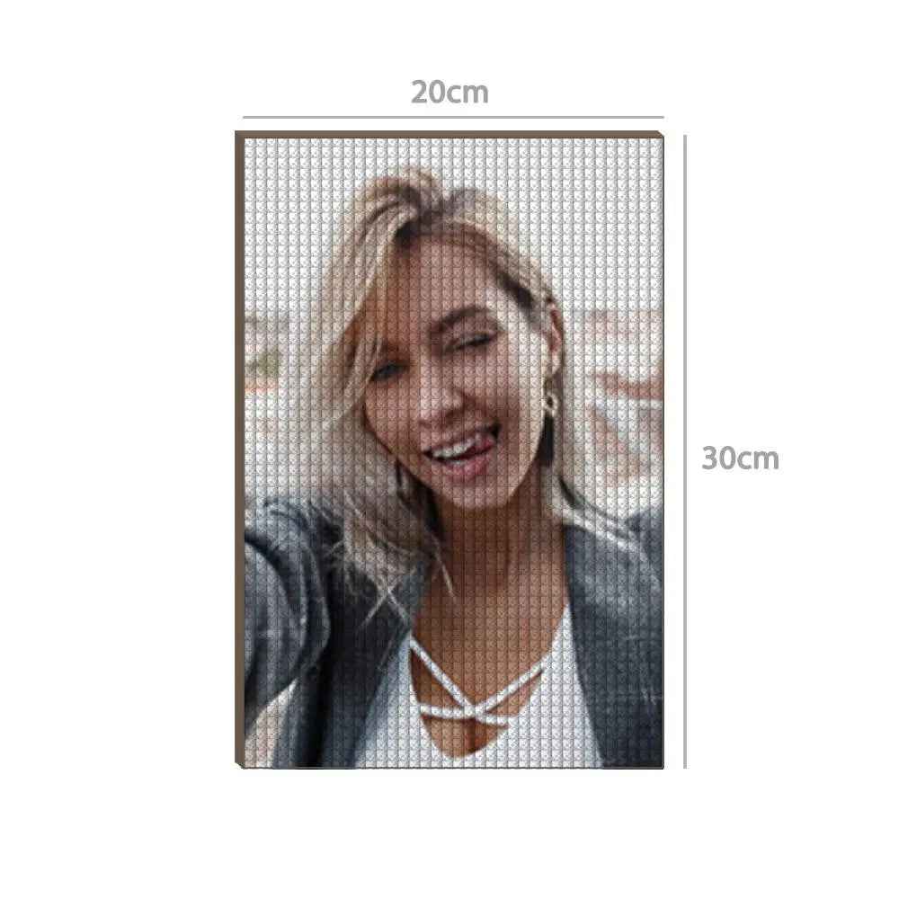 Custom Photo Wall Art Decor 5D Diamond Painting Without Frame, Customised Wall Art, Unique Gifts