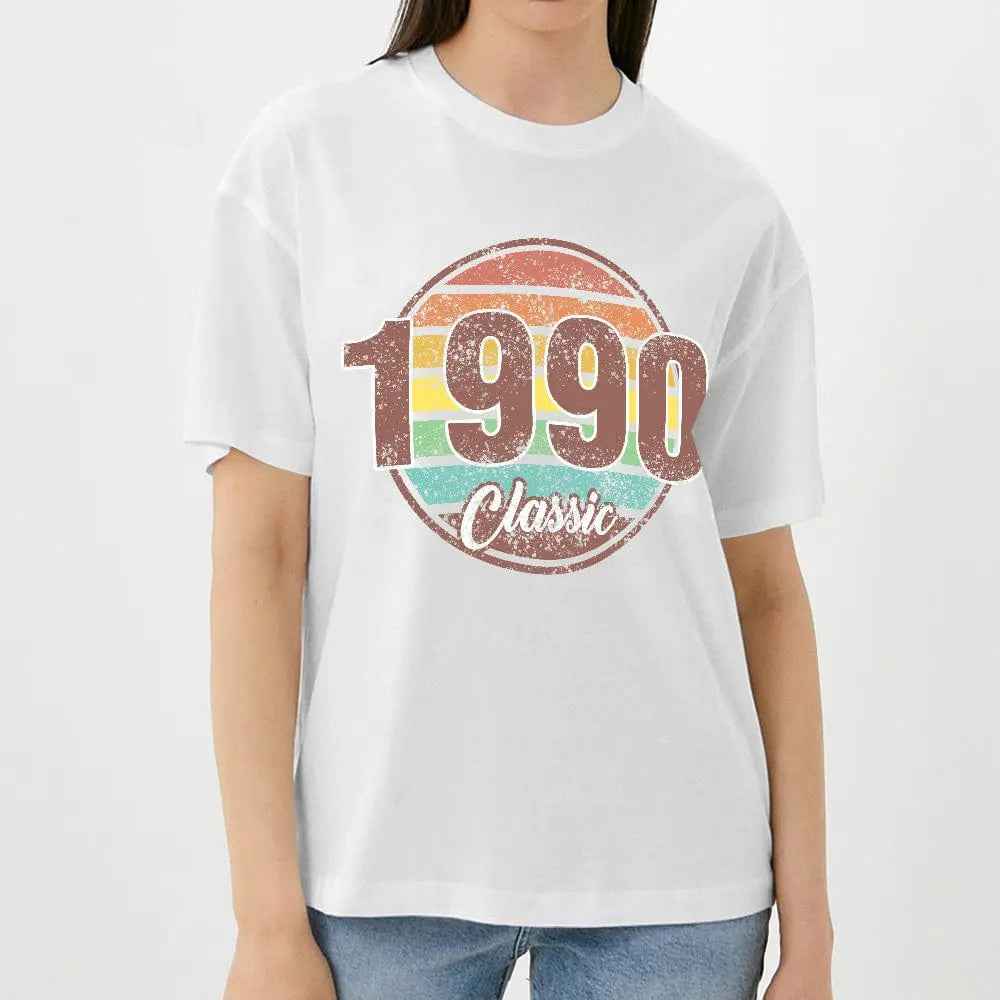Custom Year Birthday T-Shirt Unisex - Stylish Personalised Gift