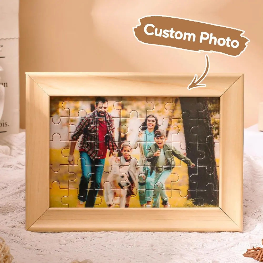 Personalised gifts for home decor, Custom photo puzzle frames, Unique gift ideas with custom jigsaw puzzle frames, Trending personalised jigsaw puzzle photo frames, Popular custom wood jigsaw puzzle frames, Personalised wooden jigsaw puzzle picture frame with custom photos, Custom photo jigsaw puzzle frame for special occasions, Unique personalised gift puzzle frame with photo, Customisable puzzle photo frame for birthdays and anniversaries