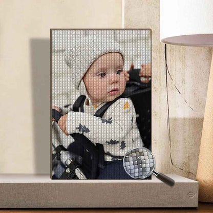 Customised 5D Diamond Painting Without Frame - Choose from 7 Sizes, Custom Photo Wall Art, Unique Gift