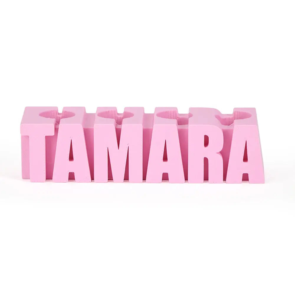 Personalised 3D Print Name Pen Holder, Custom Pen Holder, Unique Desk Organiser, Personalised Office Supplies, Custom PLA Pen Holder, High-Quality Name Pen Holder, Personalised Gift for Office, Customisable Desk Organiser, Stylish Personalised Pen Holder, Unique Custom Pen Holder Design, Personalised gifts for office decor, Custom 3D printed pen holders