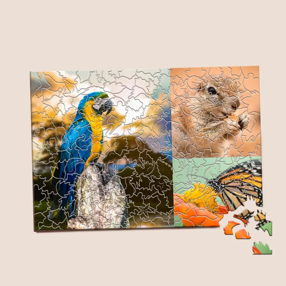 Personalised Animal Wood Puzzle, Custom Wooden Jigsaw Puzzle, Unique Photo Puzzle, Customisable Wood Puzzle, High-Quality Puzzle, Custom Cardboard Jigsaw Puzzle, Personalised Jigsaw Puzzle, Unique Jigsaw Puzzle Gift, Customisable Jigsaw Puzzle, High-Quality Jigsaw Puzzle, Personalised Puzzle Gift, Custom Puzzle for Home Decor, Customisable Jigsaw Puzzle for Kids and Adults