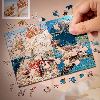 Personalised Animal Wood Puzzle, Custom Wooden Jigsaw Puzzle, Unique Photo Puzzle, Customisable Wood Puzzle, High-Quality Puzzle, Custom Cardboard Jigsaw Puzzle, Personalised Jigsaw Puzzle, Unique Jigsaw Puzzle Gift, Customisable Jigsaw Puzzle, High-Quality Jigsaw Puzzle, Personalised Puzzle Gift, Custom Puzzle for Home Decor, Customisable Jigsaw Puzzle for Kids and Adults