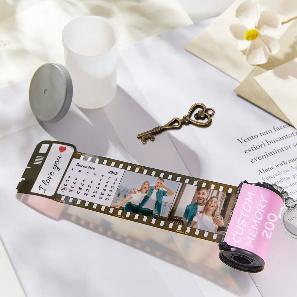 Personalised Photo Film Roll Keychain, Custom Camera Keychain, Unique Film Roll Keychain, Custom Keepsake Keychain, Personalised Photo Keychain, High-Quality Plastic Keychain, Personalised Gift Keychain, Customisable Camera Film Keychain, Stylish Personalised Keychain, Unique Custom Film Roll Keychain, Personalised gifts for memory keepers, Custom photo film roll keychains