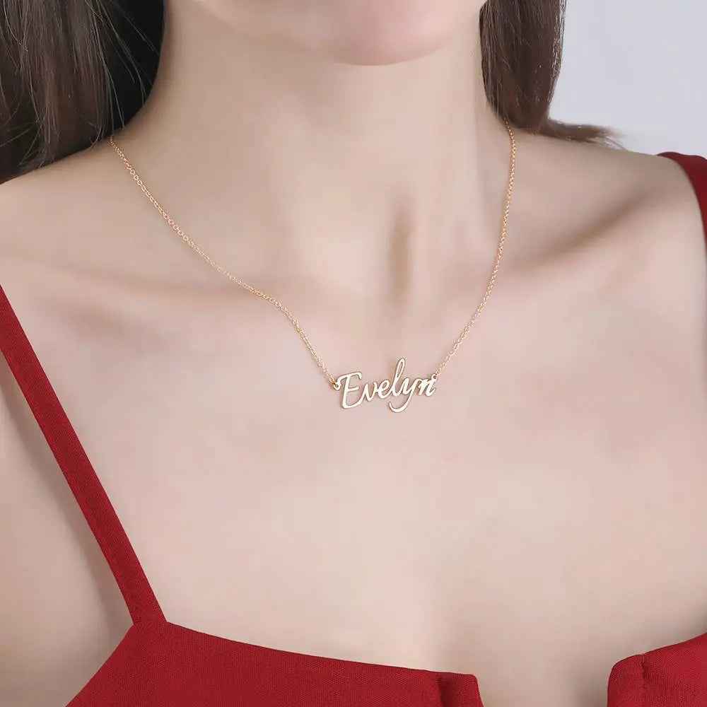 Personalised Name Necklace - Custom Name Jewellery - Unique Gift