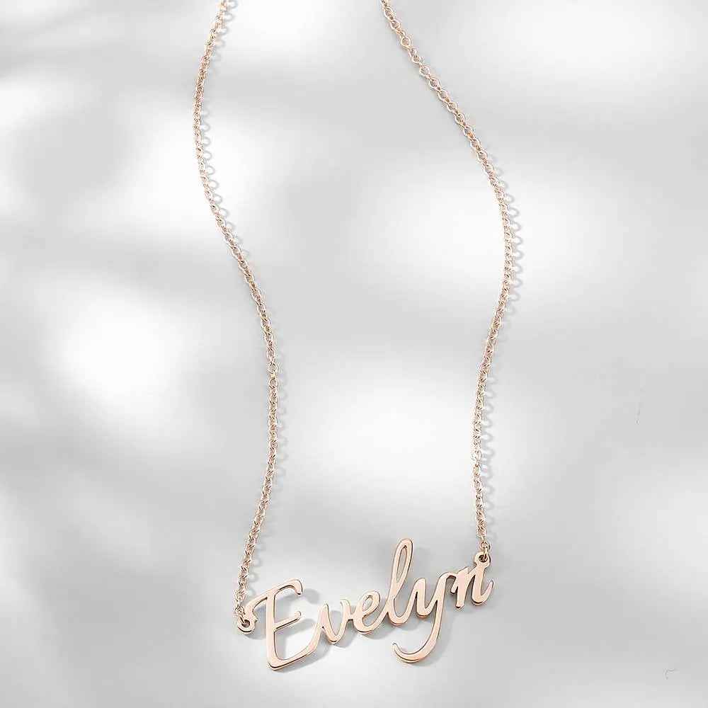 Personalised Name Necklace - Custom Name Jewellery - Unique Gift