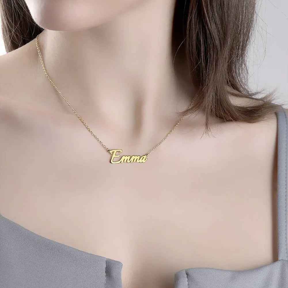 Personalised Name Necklace - Custom Name Jewellery - Unique Gift