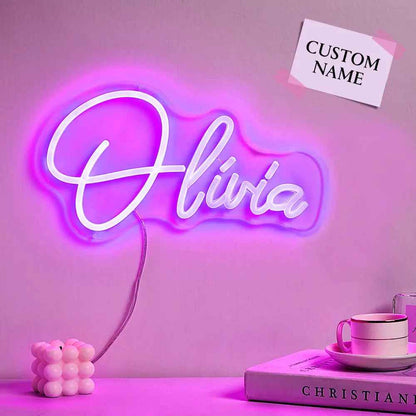 Personalised Neon Sign Lamp - Custom Name Neon Decor