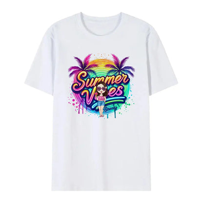 Personalised cartoon summer t-shirt with custom name, High-quality custom cartoon t-shirt with name, Custom cartoon design t-shirt for unique style, Personalised Birthday T-Shirt, Unique Birthday Keepsake, High-Quality Custom T-Shirt, Thoughtful Gift for Special Occasions, Trending personalised T-shirts, Popular custom birthday gifts, Unique personalised gift for birthdays, Customisable T-shirt for special occasions