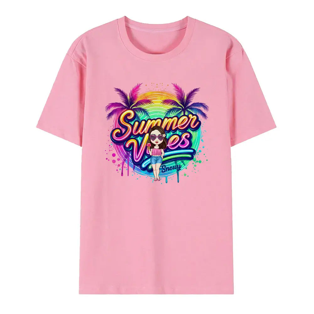 Personalised cartoon summer t-shirt with custom name, High-quality custom cartoon t-shirt with name, Custom cartoon design t-shirt for unique style, Personalised Birthday T-Shirt, Unique Birthday Keepsake, High-Quality Custom T-Shirt, Thoughtful Gift for Special Occasions, Trending personalised T-shirts, Popular custom birthday gifts, Unique personalised gift for birthdays, Customisable T-shirt for special occasions