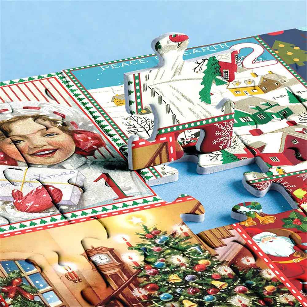 Puzzle Advent Calendar Christmas Jigsaw (24 Boxes)