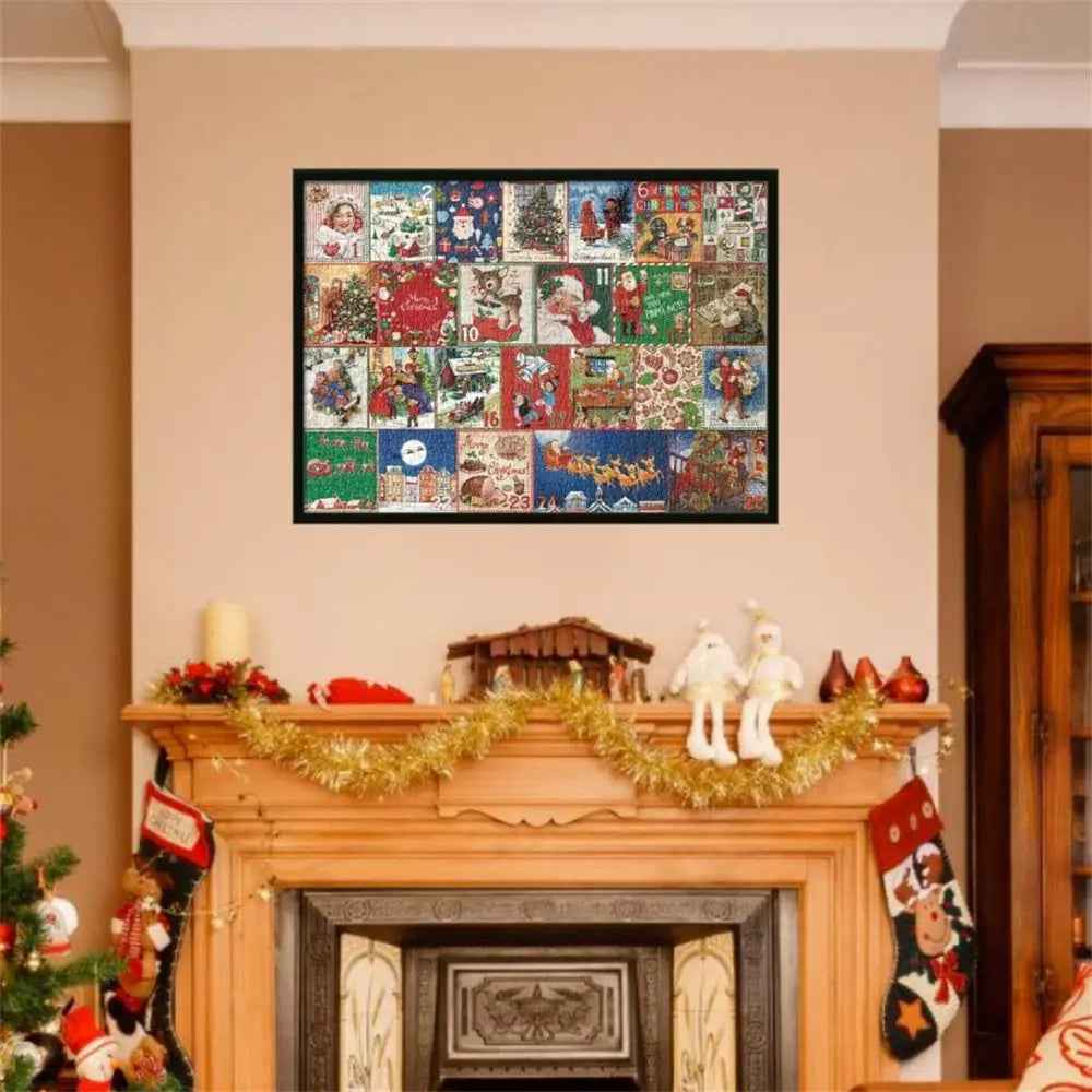 Puzzle Advent Calendar Christmas Jigsaw (24 Boxes)