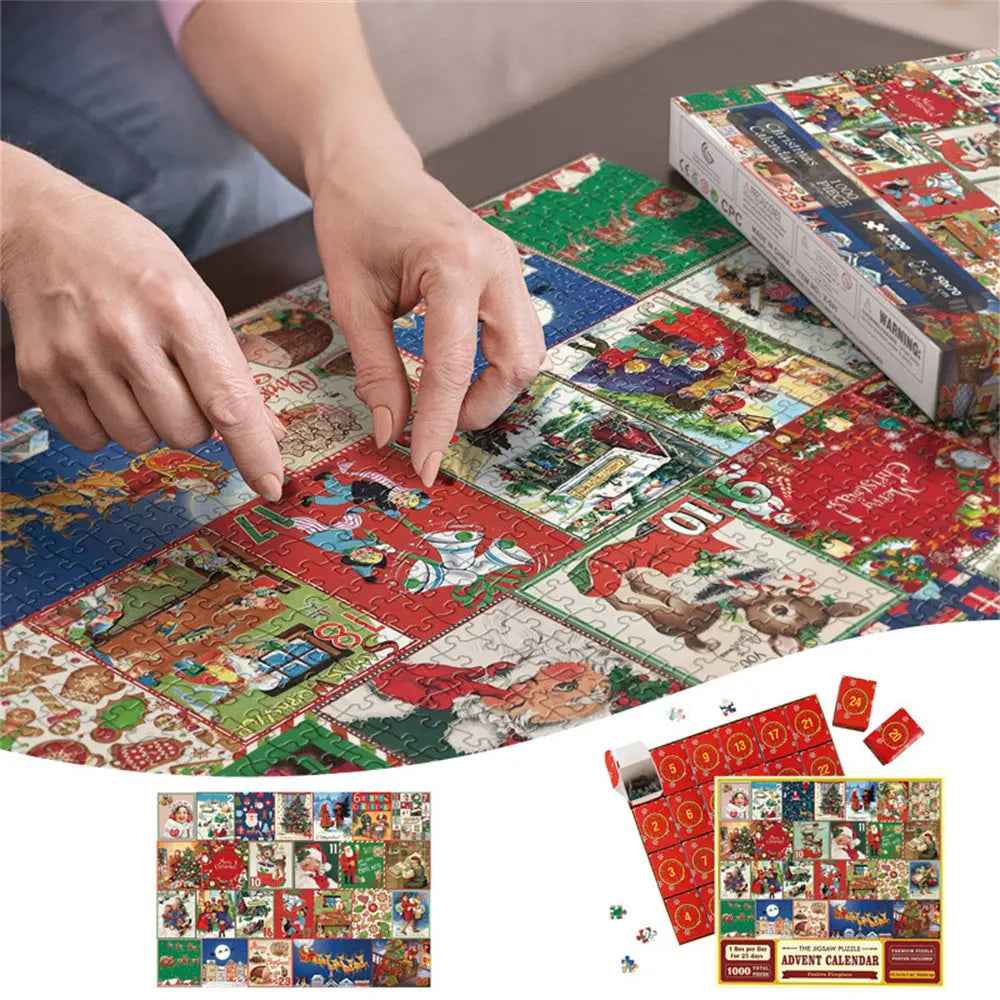 Puzzle Advent Calendar Christmas Jigsaw (24 Boxes)