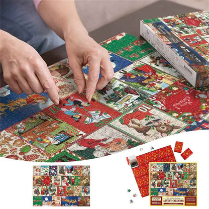 Puzzle Advent Calendar Christmas Jigsaw (24 Boxes)