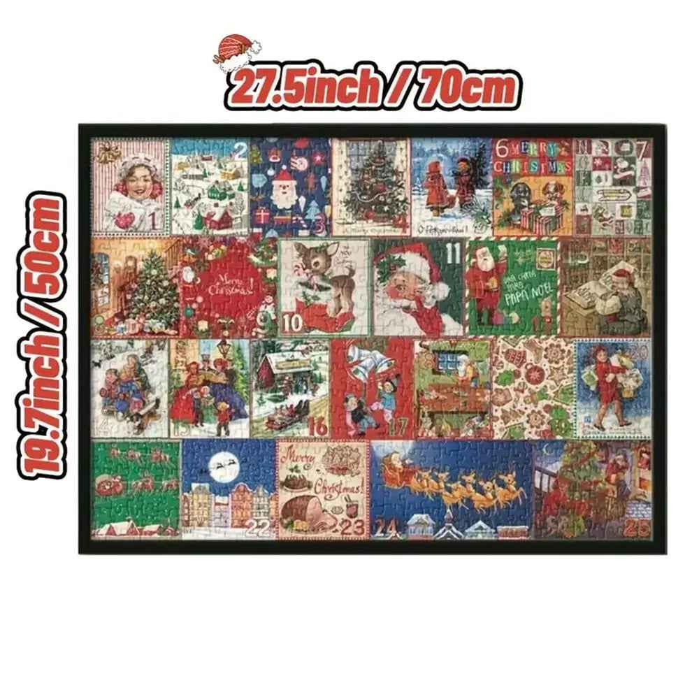 Puzzle Advent Calendar Christmas Jigsaw (24 Boxes)