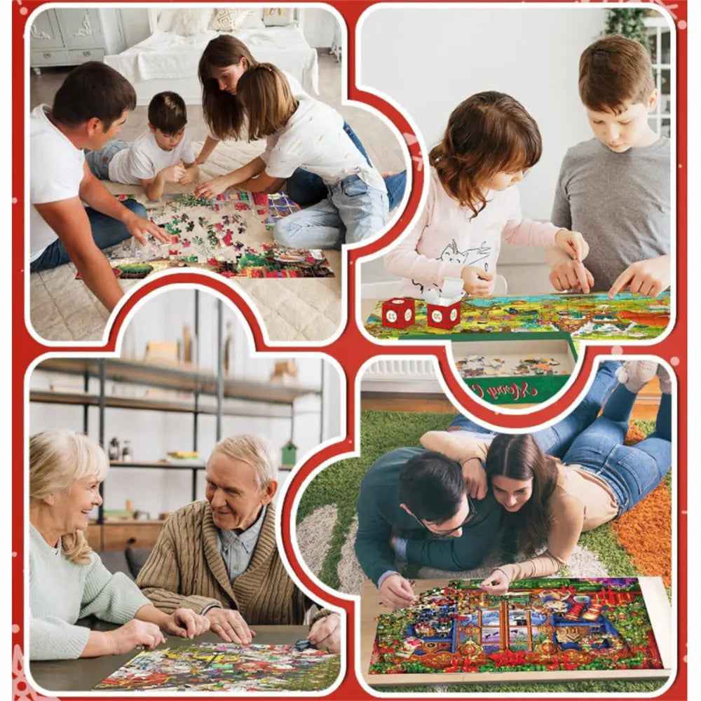 Puzzle Advent Calendar Christmas Jigsaw (24 Boxes)